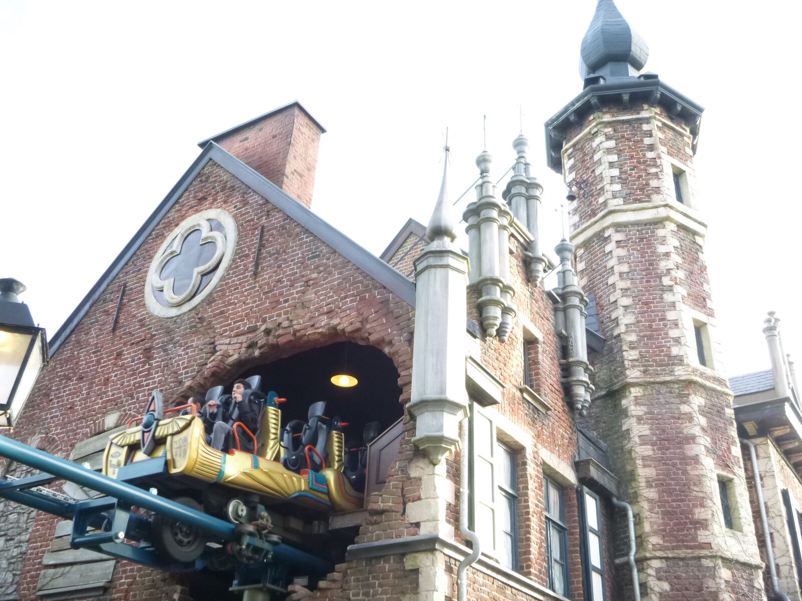 Anubis The Ride, an Egyptian-themed launched rollercoaster at Plopsaland De Panne